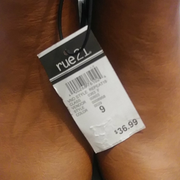 Rue 21 Brown Boots - Picture 2 of 5